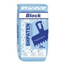 Клей для пеногазоблоков SHPATEN BLOK (25кг)